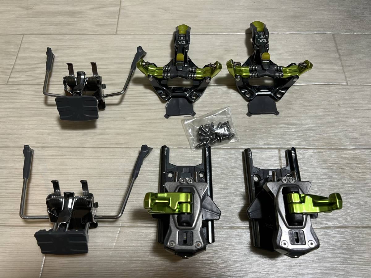 G3 ZED 12 100mmブレーキ付き tech ビンディング バックカントリー BC テックビンディング