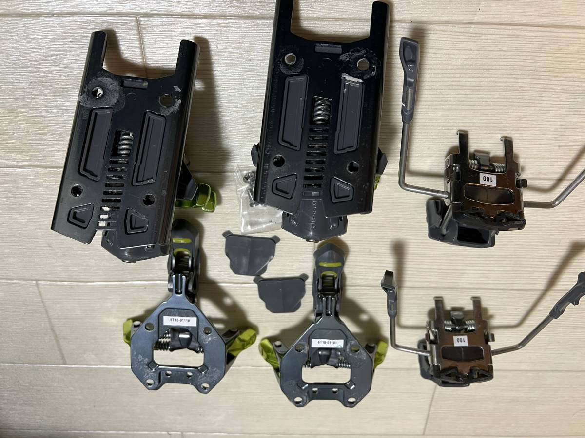 G3 ZED 12 100mmブレーキ付き tech ビンディング バック G3 ZED 12 100mmブレーキ付き tech ビンディング バック
