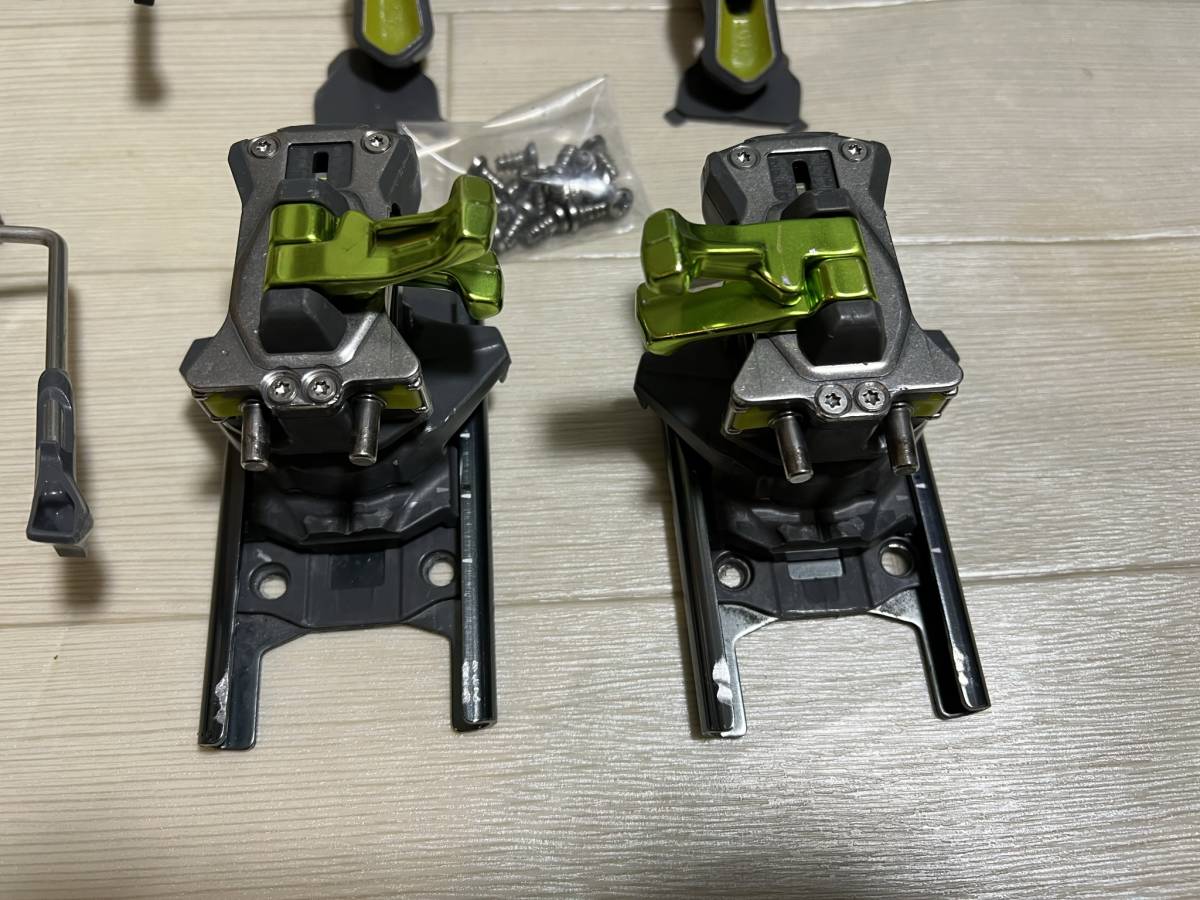 G3 ZED 12 100mmブレーキ付き tech ビンディング バック G3 ZED 12 100mmブレーキ付き tech ビンディング バック