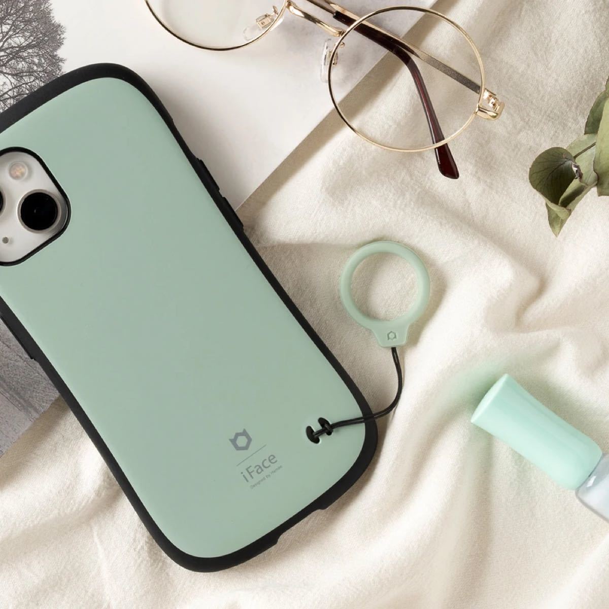 iFace アイフェイス iPhone12 mini アイフォン くすみグリーン iFace アイフェイス iPhone12 mini アイフォン くすみグリーン