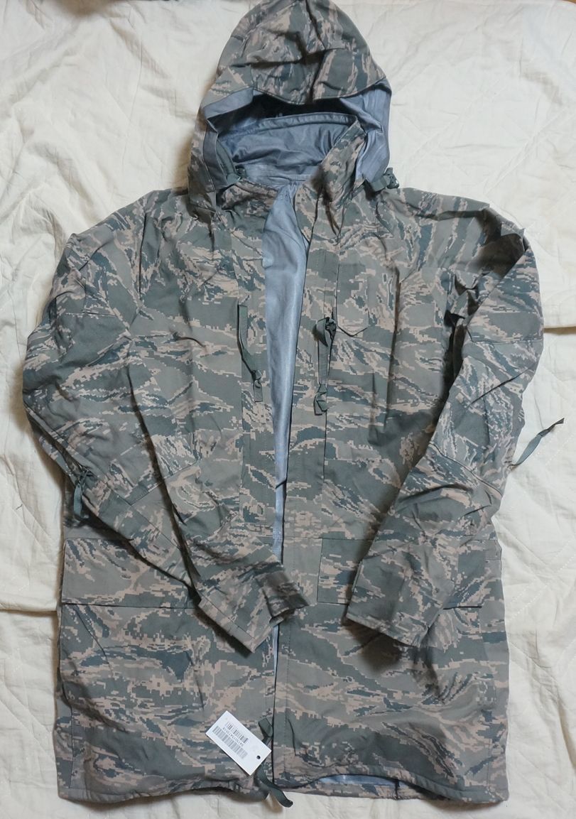新品 米空軍実物 APEC 防水ゴアテックスパーカ MIDIUM-LONG TENNIER