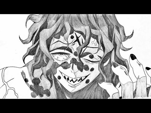 手描きイラスト 鬼滅の刃 妓夫太郎 手描きイラスト 鬼滅の刃 妓夫太郎
