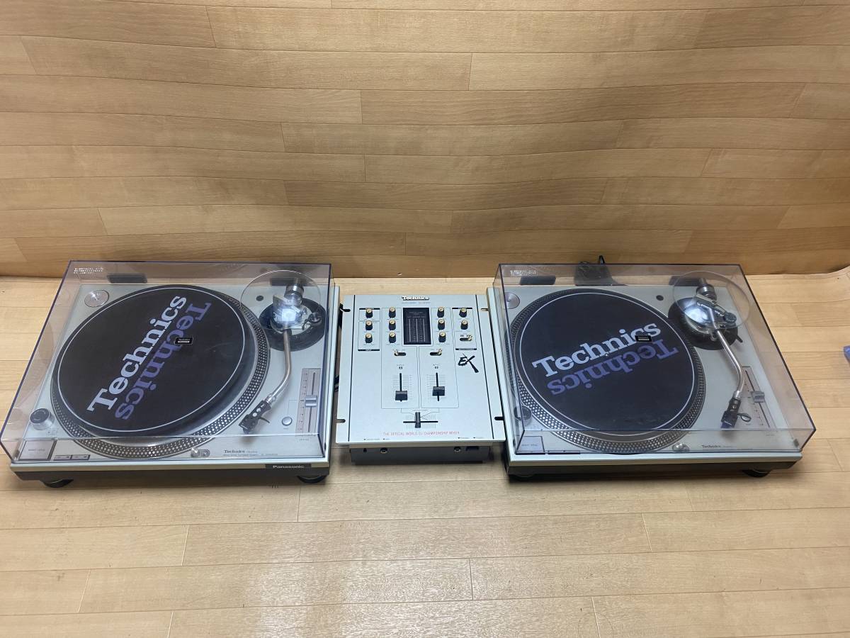 Technics SL-1200 MK5 ターンテーブルDJミキサー SET - 楽器/器材