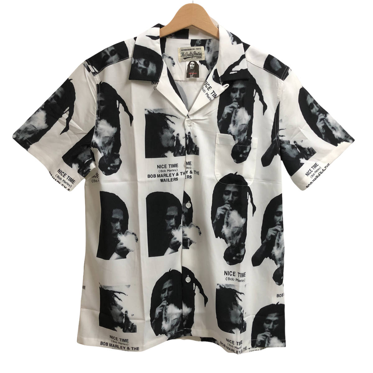 WACKO MARIA ワコマリア ×BOB MARLEY HAWAIIAN SHIRT ボブマーリー