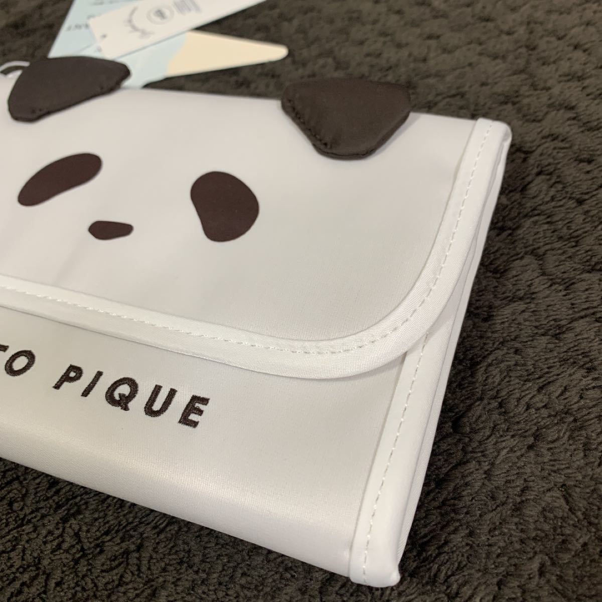 新品 ジェラートピケ パンダ 母子手帳ケース Sサイズ お値引き 新品 ジェラートピケ パンダ 母子手帳ケース Sサイズ お値引き