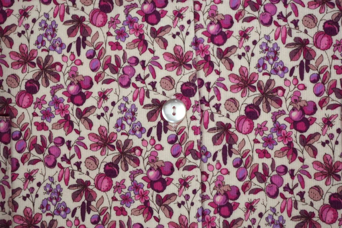 即決★リバティファブリック LIBERTY fabric 女性用秋冬物パジャマ(S)№124-04200b17 新品 _画像4