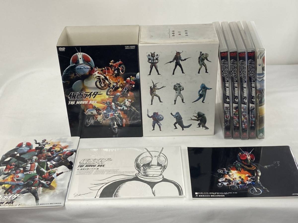 Yahoo!オークション - 【中古・レア】仮面ライダー THE MOVIE BOX ザ...