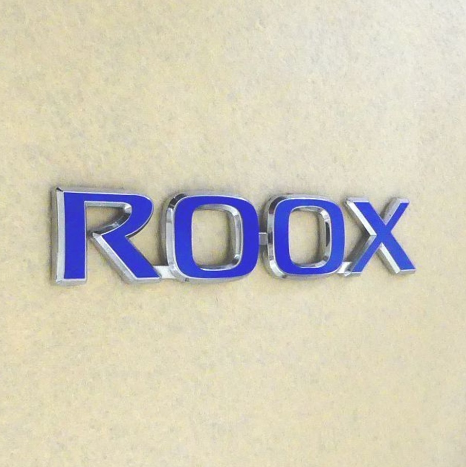 ROOX ルークス 車名エンブレム用ステッカー w160 LRの画像5