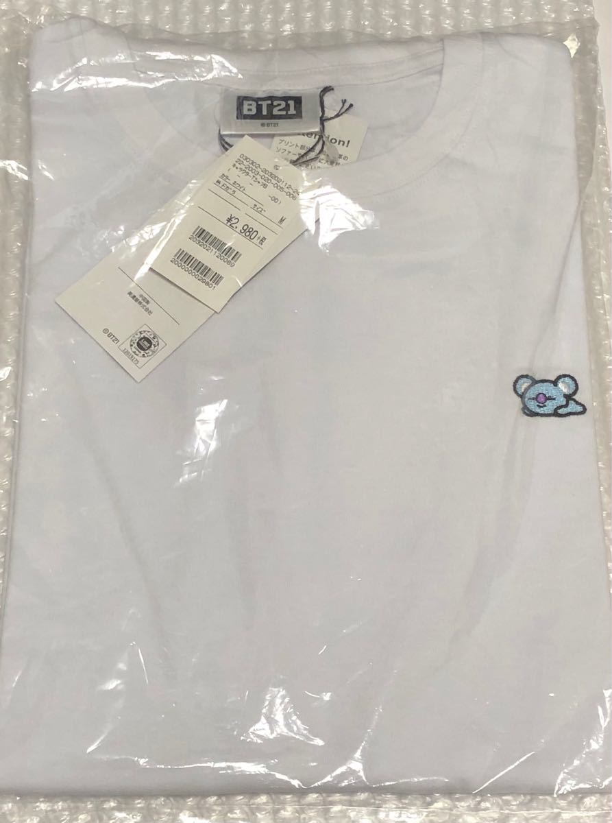 新品未開封品 BT21 公式 キャラクターＴシャツ KOYA  RM BTS 防弾少年団  半袖Tシャツ 完売品 クーポン