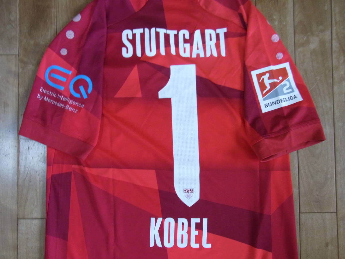 VfBシュトゥットガルト　グレゴール・コベル　VfB Stuttgart　Gregor Kobel　ユニフォーム　サイズＳ_画像4