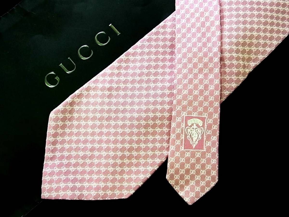 新品N】3291 グッチ【GUCCI】 総GGロゴ柄 ネクタイ | www.bioimune