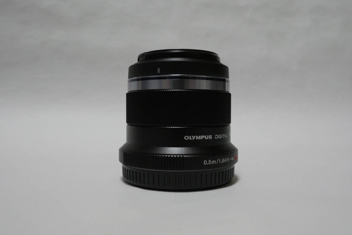 OLYMPUS M.ZUIKO DIGITAL 45mm f1.8 BLK 純正レンズ保護フィルター付き