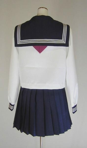 冬クリームセーラー服セット（本格的）　160cm 女の子サイズ セーラー服 学生服