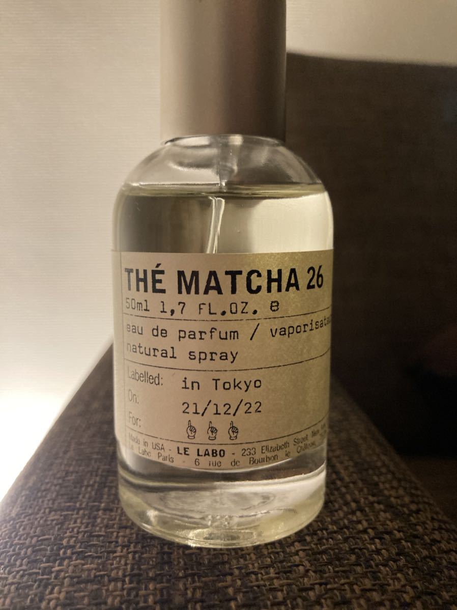 LELABO THE MATCHA26 ルラボ マッチャ www.neelikon.co.uk