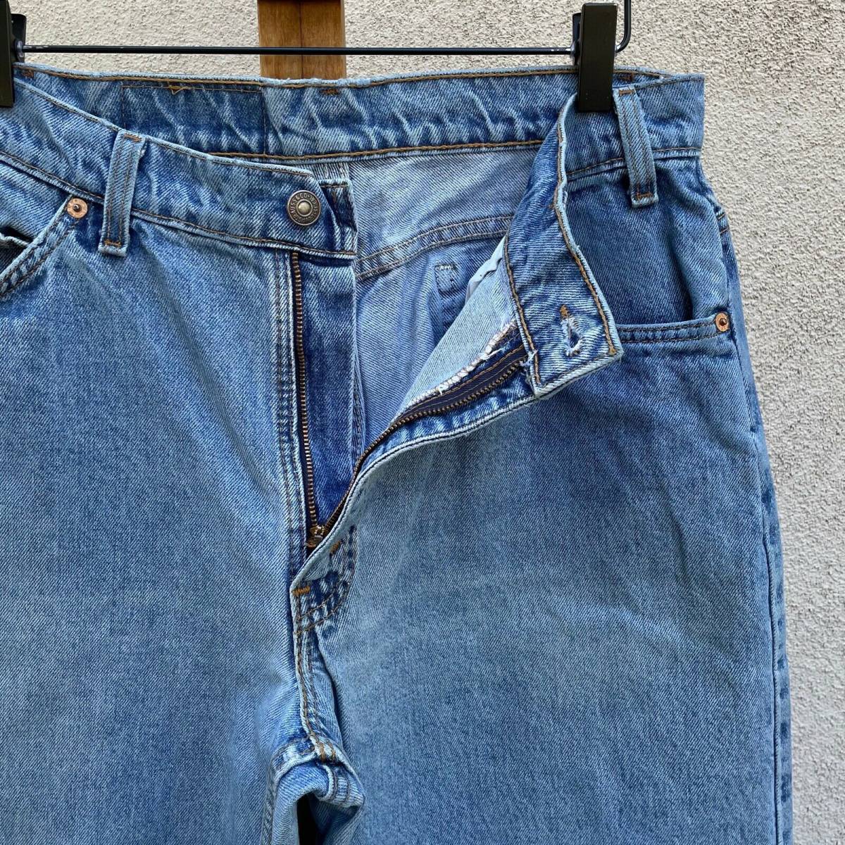 柔らかな質感の USA IN MADE Jeans Tab Orange Tapered Loose 560 Levi's 1990s Vintage  Fits 即決 海外 33 x 31 - 海外商品購入代行