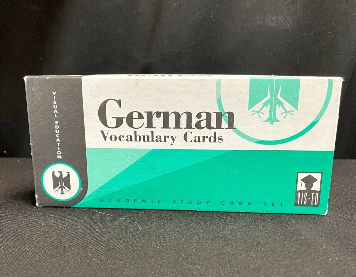 German Vocabulary Vis Ed Cards Set of 20