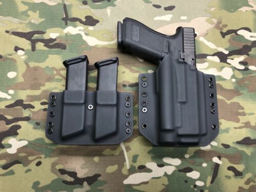 Crye Multicam Black Kydex Holster for Glock 19 GEN5 Olight PL-PRO Valkyrie 