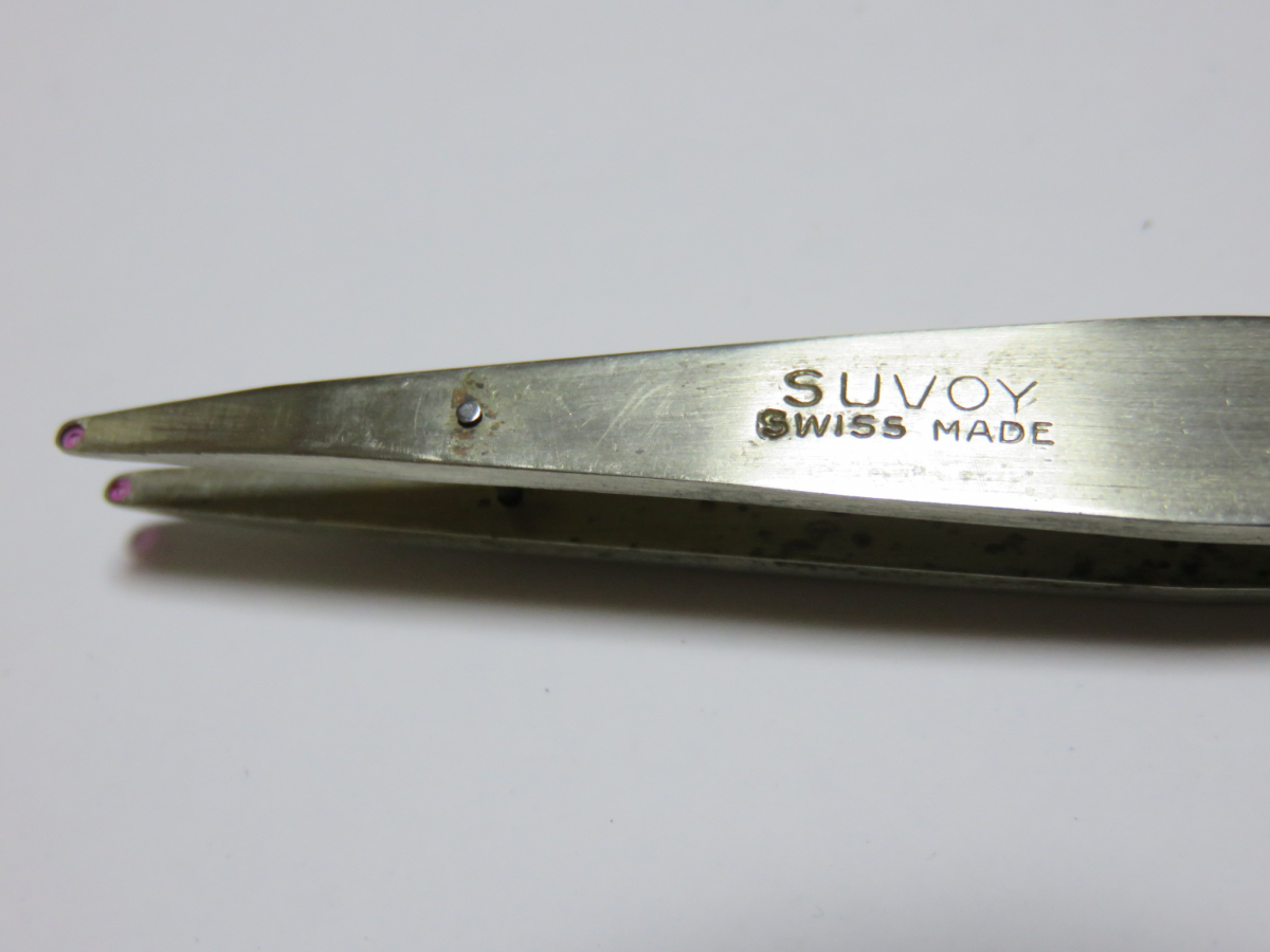☆超レア! SUVOY 13 スイス製特殊ピンセット+即決価格落札特典