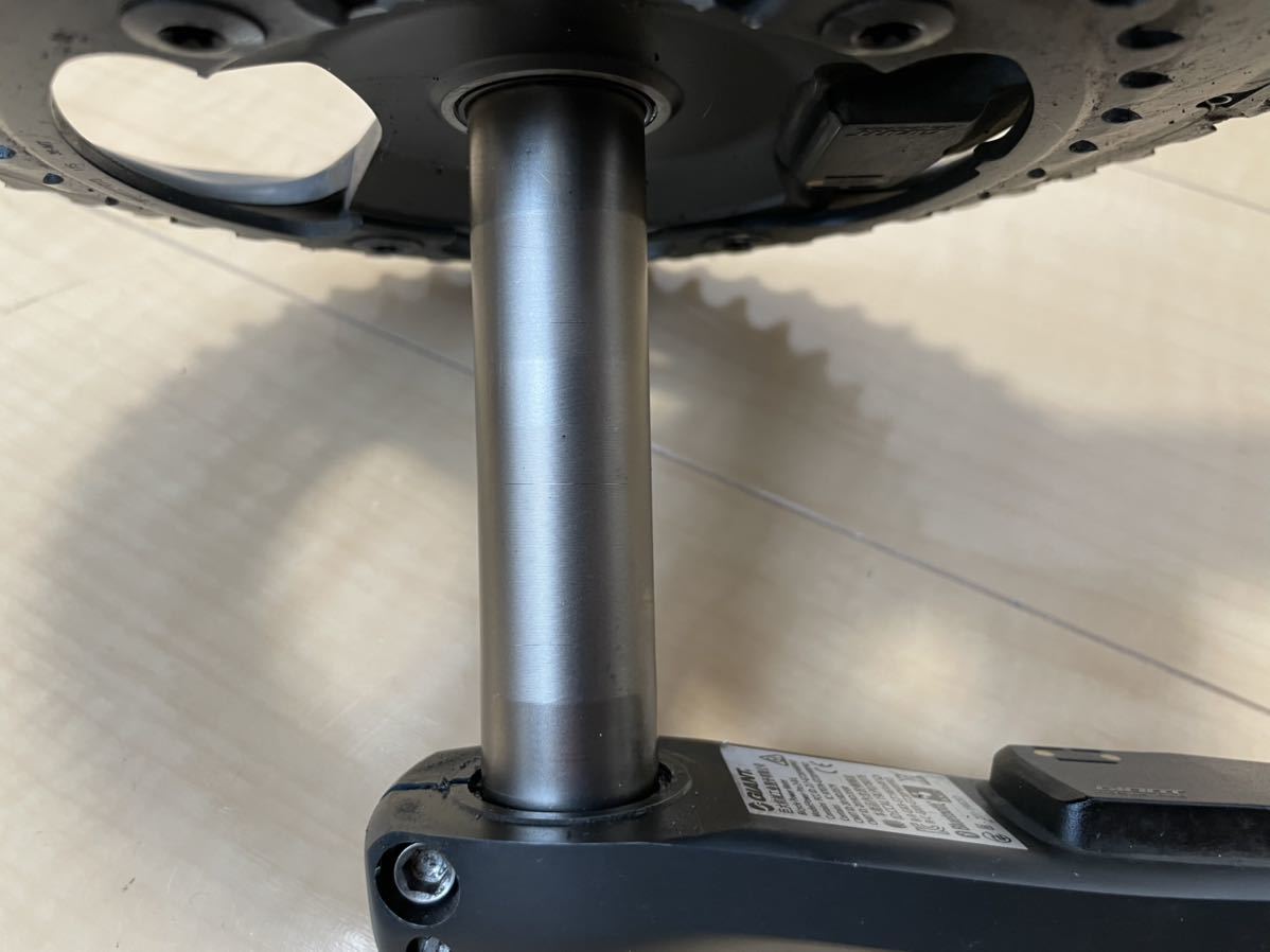 SHIMANO(シマノ) ULTEGRA ☆ FC-R8000 × GIANT POWER PRO 両側計測クランク型パワーメーター