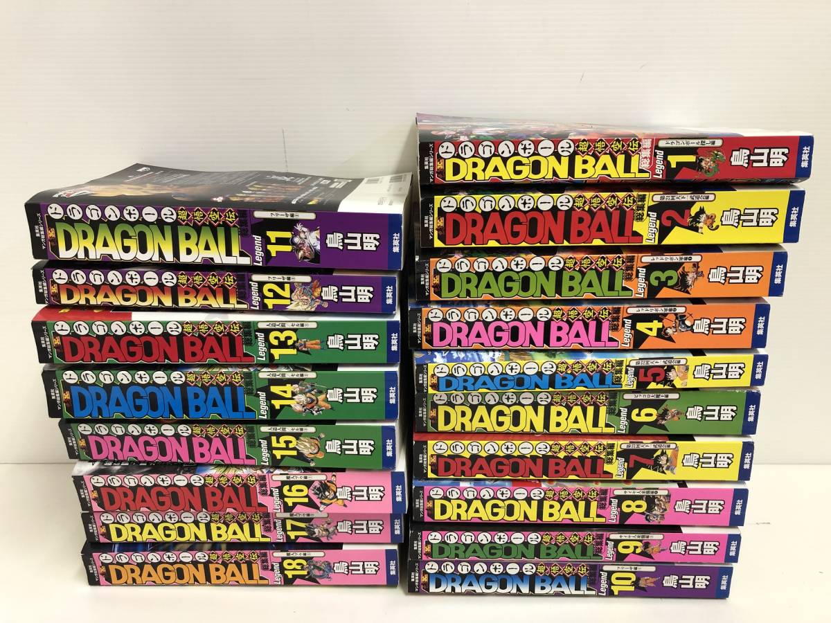 DRAGON BALL ドラゴンボール 総集編 超悟空伝□全18巻セット neoads.com.br