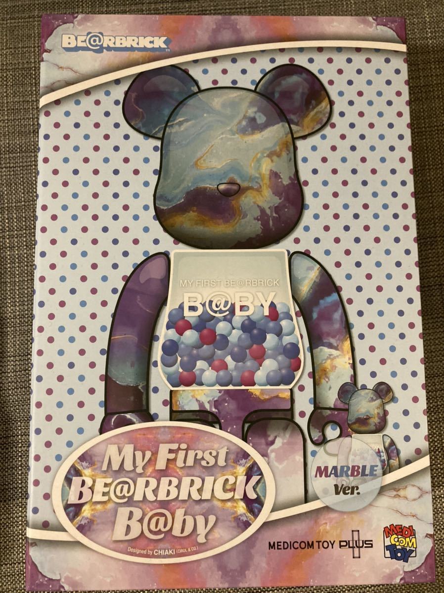 MY FIRST BE@RBRICK B@BY MARBLE Ver. 100％ & 400％ ベアブリック 