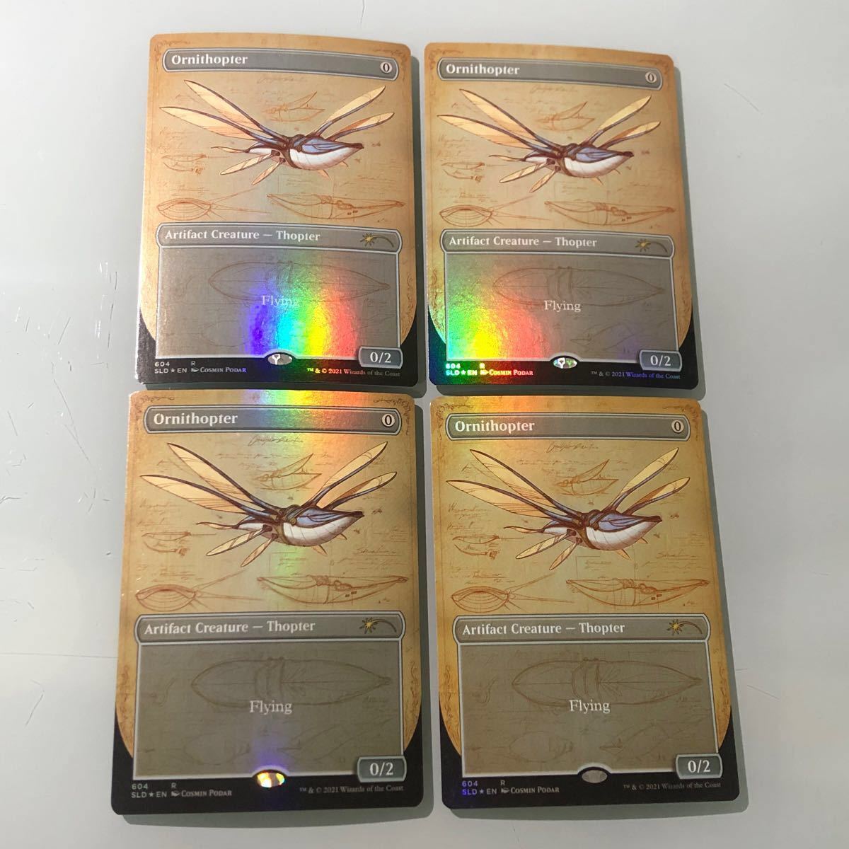 逸品】 羽ばたき飛行機械 / Lair【Foil】 Secret Ornithopter - トレーディングカード - reachahand.org