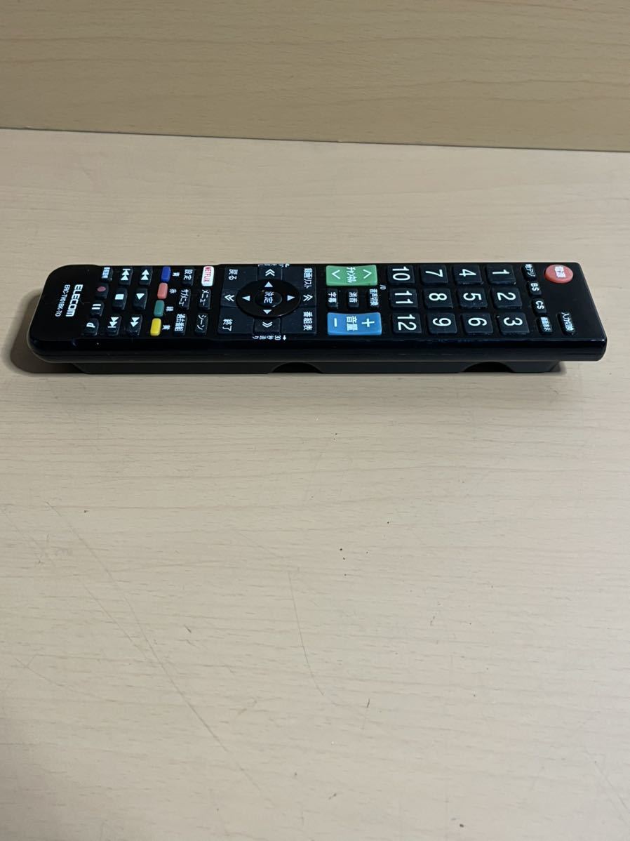 AO204.2 ELECOM/エレコム ERC-TV01BK-T0 かんたんTV用リモコン REGZA