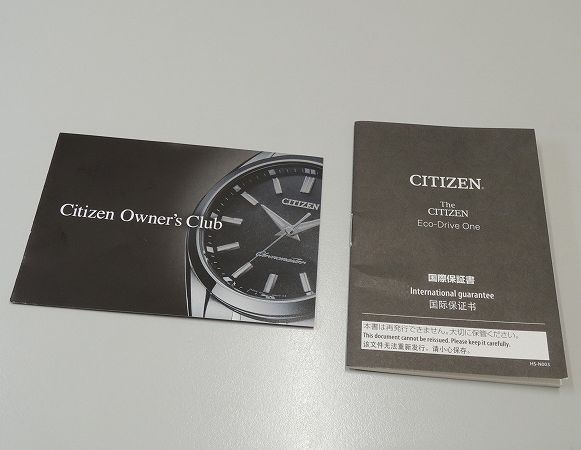 【未使用】CITIZEN シチズン エコドライブワン AR5075-69E エコドライブ メンズ腕時計_画像6