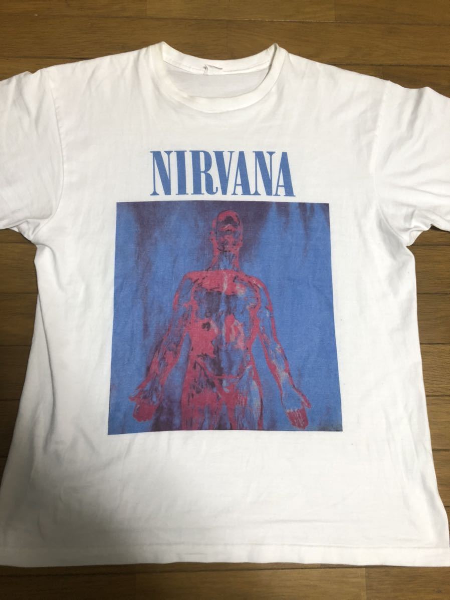 希少 90's NIRVANA SLIVER Tシャツ オリジナル - Tシャツ