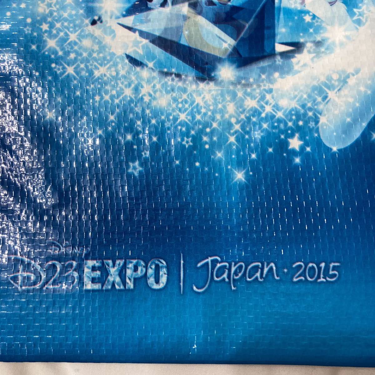 新品 未使用 ディズニーストア D23expo JAPAN 2015 ショッピングバッグ エコバッグ ファンタジアミッキー エルサ オラフ マリー オズワルド