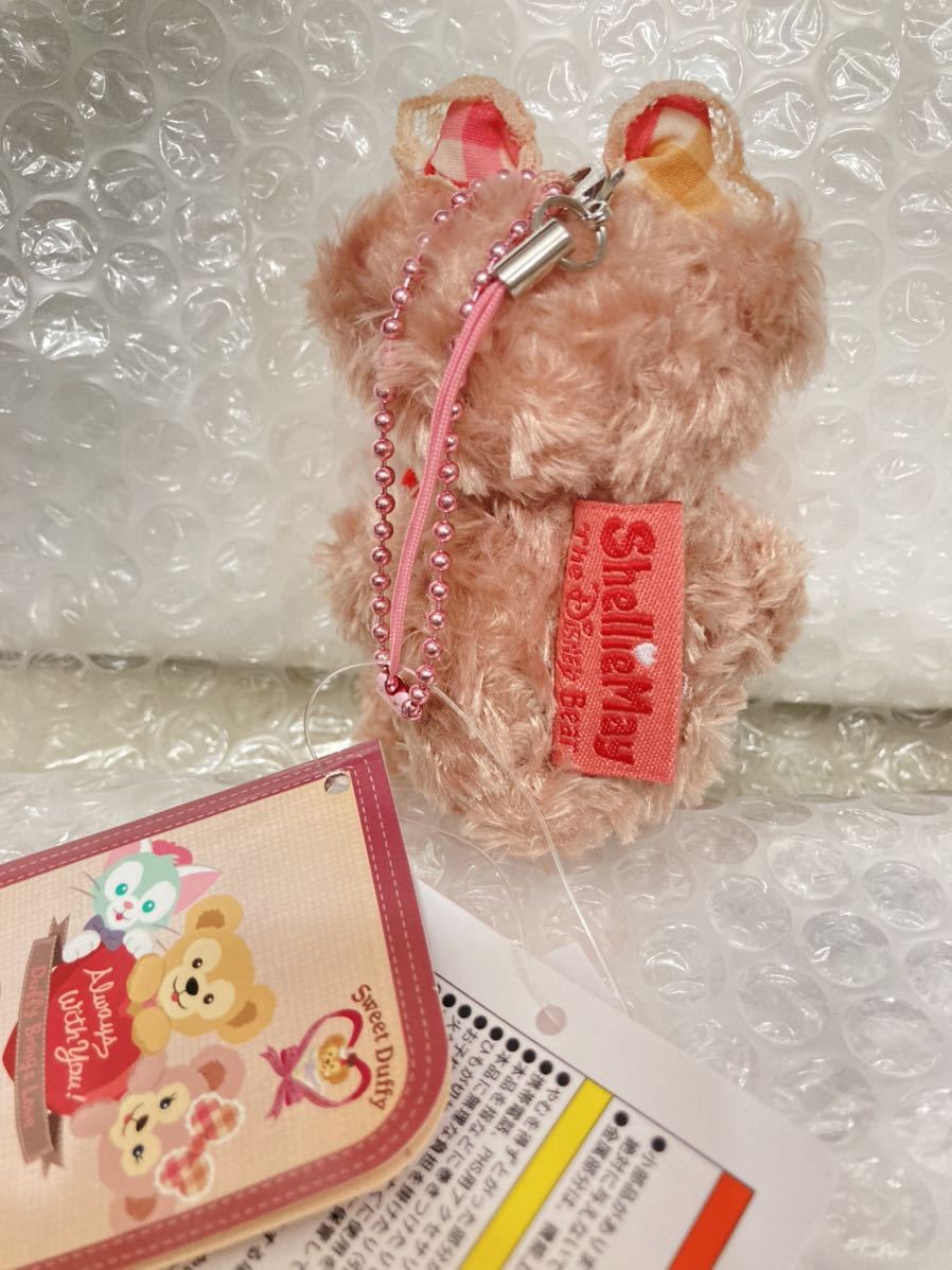 新品 未使用 ディズニー TDS スウィートダッフィー スイート バレンタイン 15周年 ぬいぐるみストラップ ぬいスト シェリーメイ 絵日記タグ