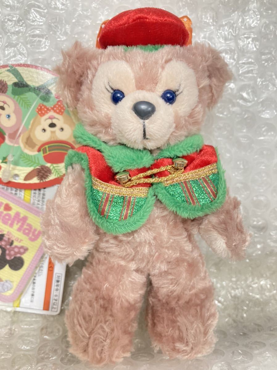 新品 未使用 タグ付 ディズニークリスマス TDS ダッフィー Xmas パーフェクト クリスマス 2015 ぬいぐるみバッジ ぬいば シェリーメイ