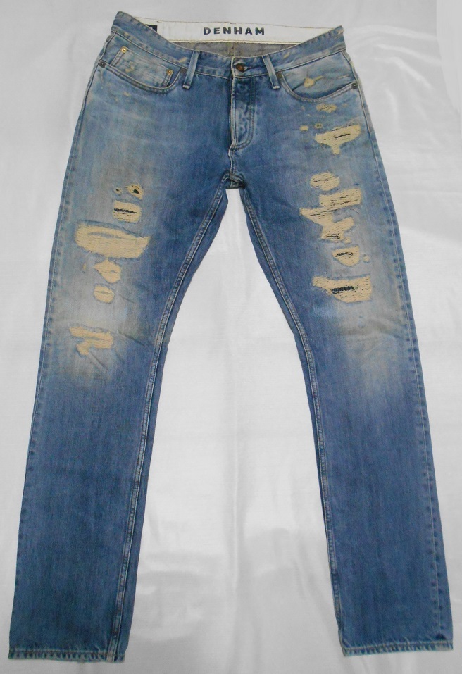 DENHAM デンハム RAZOR SLIM FIT ACSS ブルーセルビッジ デニム