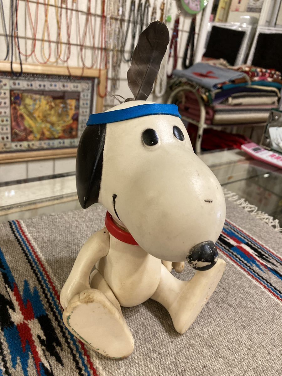 70sUSAビンテージindianインディアンスヌーピーSNOOPY/ピーナッツ