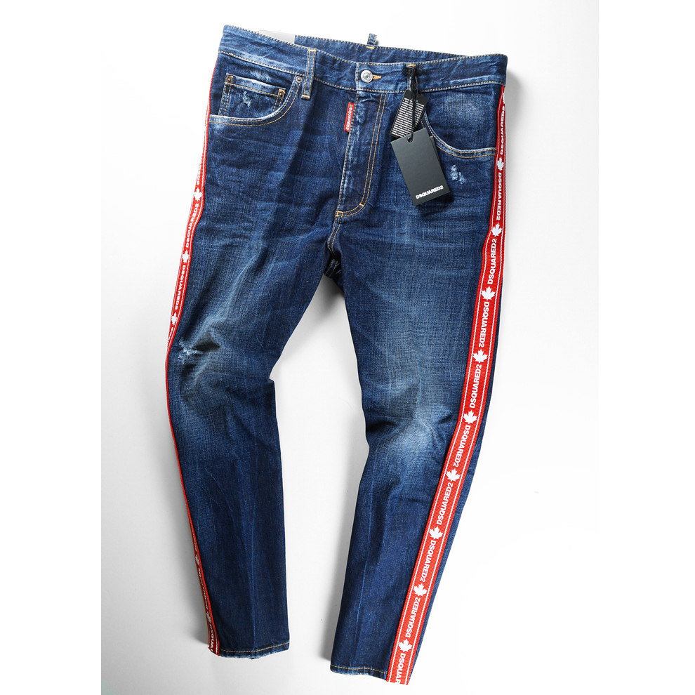 極上ロゴが目を引く□20-21AW新品90,200円【DSQUARED2】Brad Jean