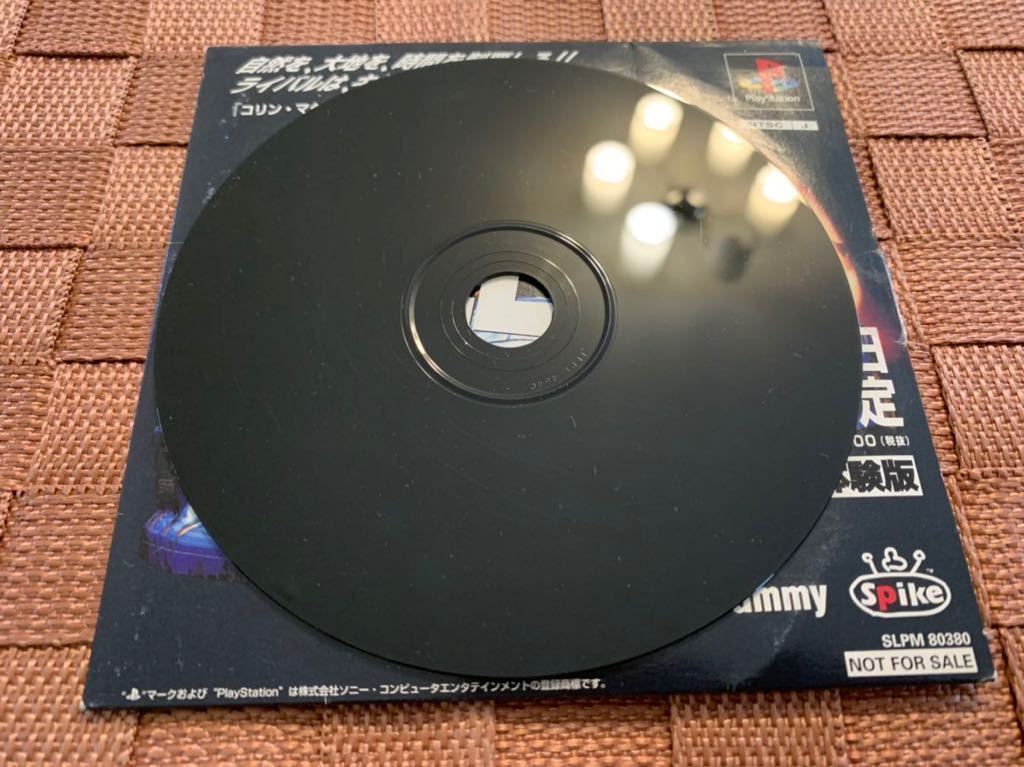 PS体験版ソフト COLIN McRAE THE RALLY (コリン・マクレー ザ・ラリー 非売品 送料込 プレイステーション PlayStation DEMO DISC SLPM80380