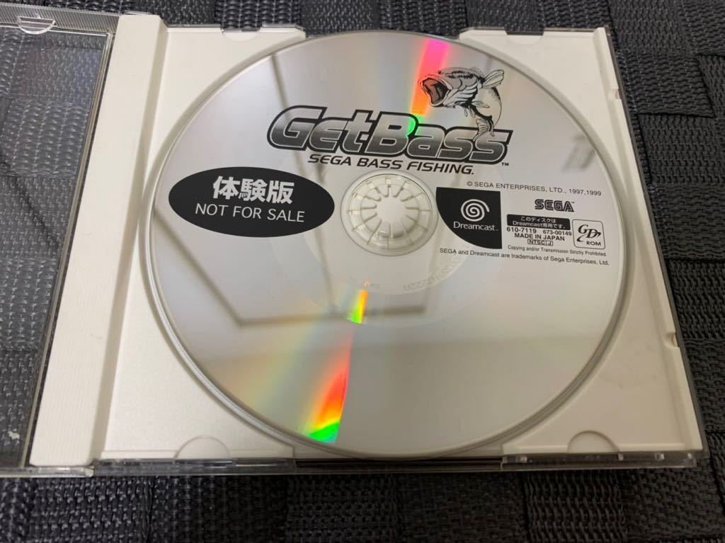 DC trial version soft geto bus GET Bass exclusive use case attaching not for sale SEGA DREAMCAST DEMO DISC SAMPLE not for sale Sega Dreamcast DEMO