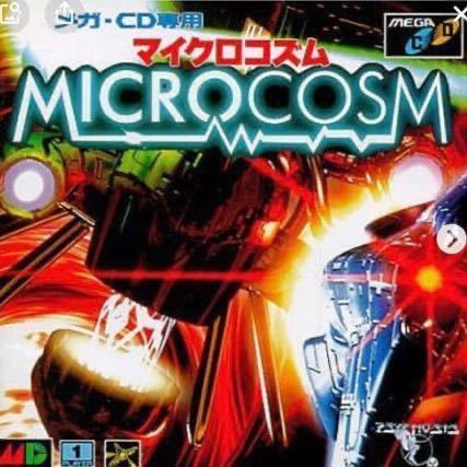 メガCD体験版ソフト マイクロコズム MICROCOSM デモCD SAMPLE セガ SEGA メガドライブ MEGA-CD MEGA DRIVE GENESIS DEMO DISC 非売品 レア