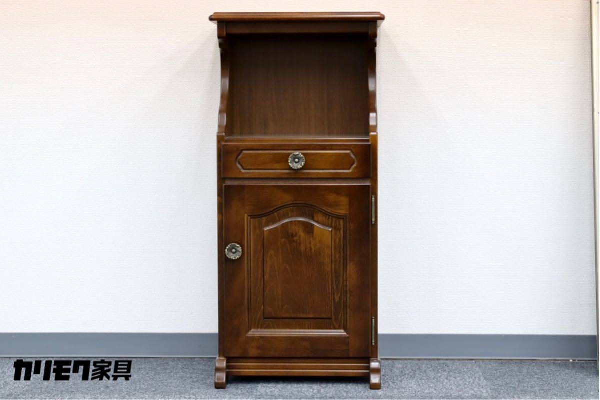 ヤフオク! - GMEN227○karimoku / カリモク 花台 飾り...