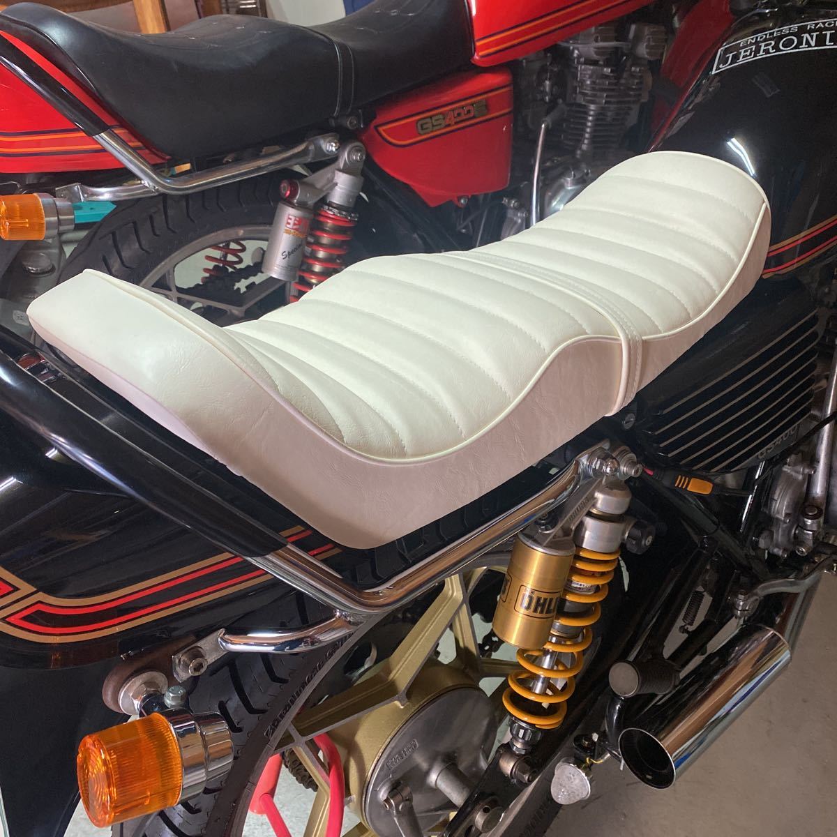 gs400タックロールシート白(ホワイト)検索 旧車 beet セレクト gs400タックロールシート白(ホワイト)検索 旧車 beet セレクト