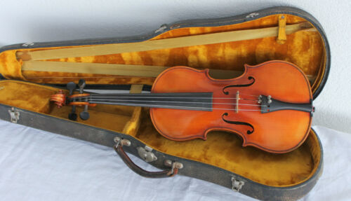 バイオリン古代ユーズド にはラベルが貼られています Simone Morassi Nice violin 小提 скрип
