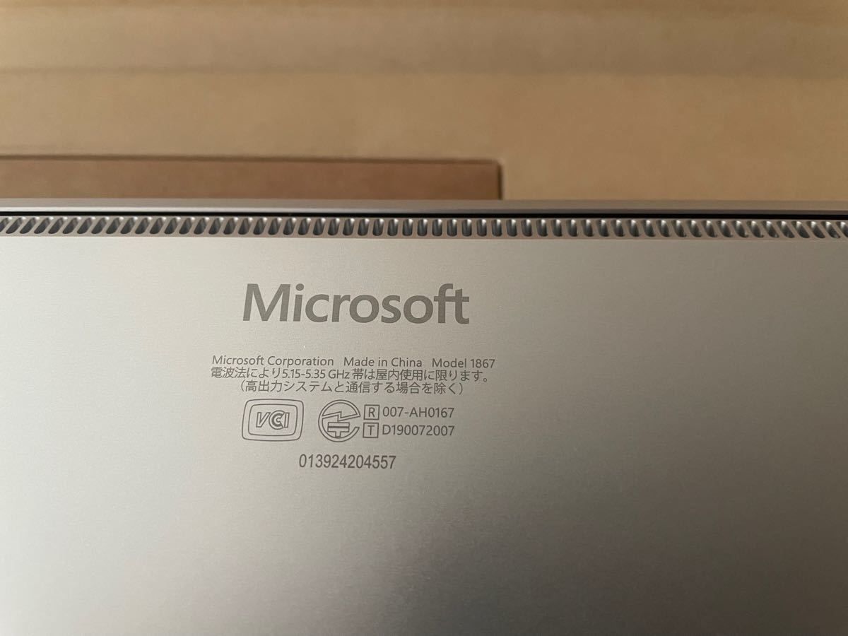 新品未使用サーフェス laptop 3(13.5インチ/Core i7/16GB/SSD256：PLA-00018