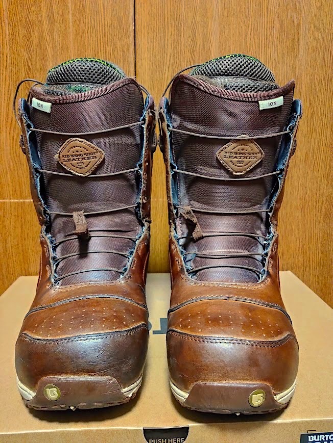 Yahoo!オークション - 中古 BURTON ION LEATHER REDWING US 9 Yahoo!オークション - 中古 BURTON ION LEATHER REDWING US 9