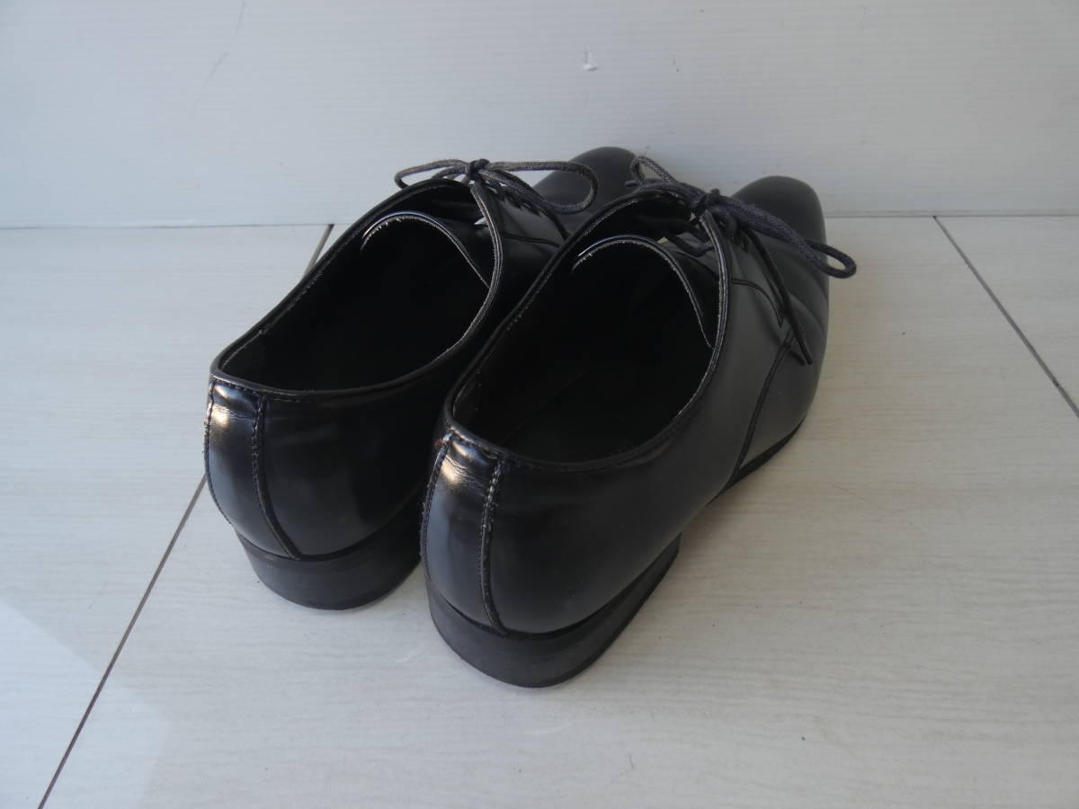 ★中古　Unpressure アンプレッシャー　メンズ　革靴　26.5cm ブラック　中国製　z02057_画像2