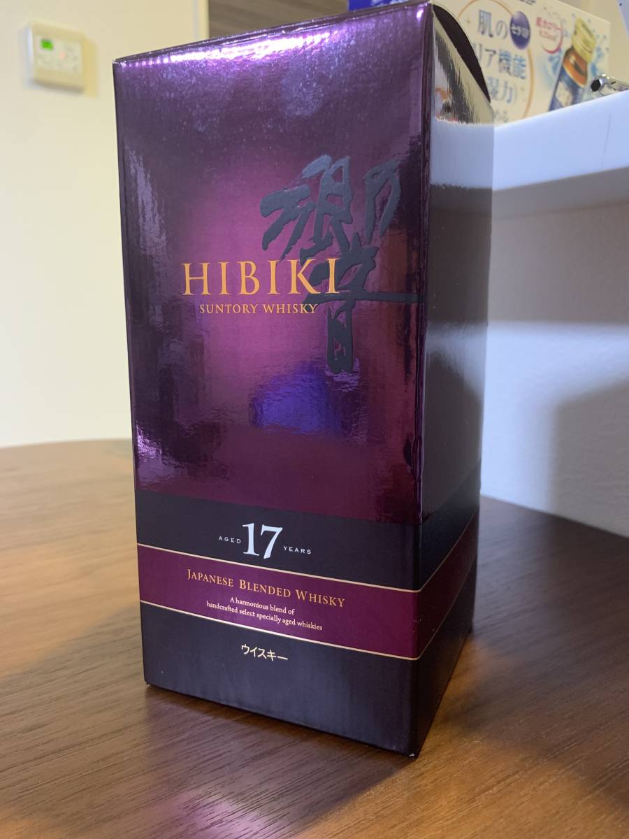 未開栓】SUNTORY(サントリー) 響(ひびき,Hibiki) 17年 ウイスキー 箱