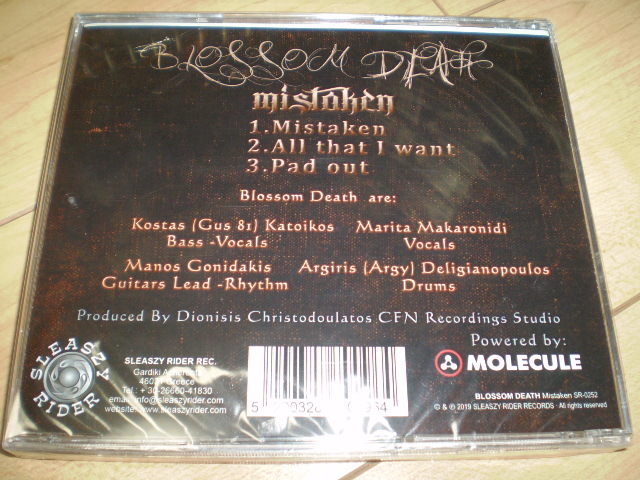 ○新品！Blossom Death / Mistaken*ゴシックメタルストーナーstonerドゥームdoom_画像2