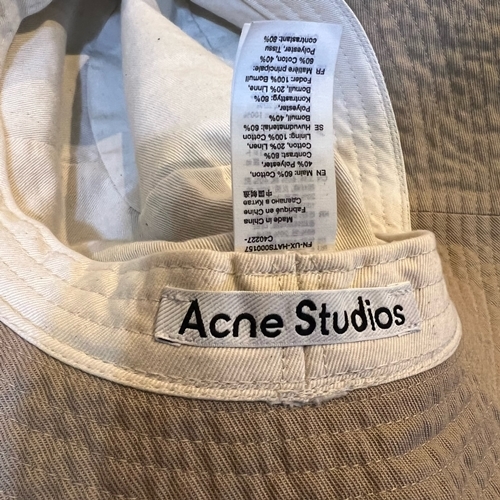 Acne Studios　アクネ ストゥディオズ 22SS　チェックバケットハット【代官山K02】_画像3