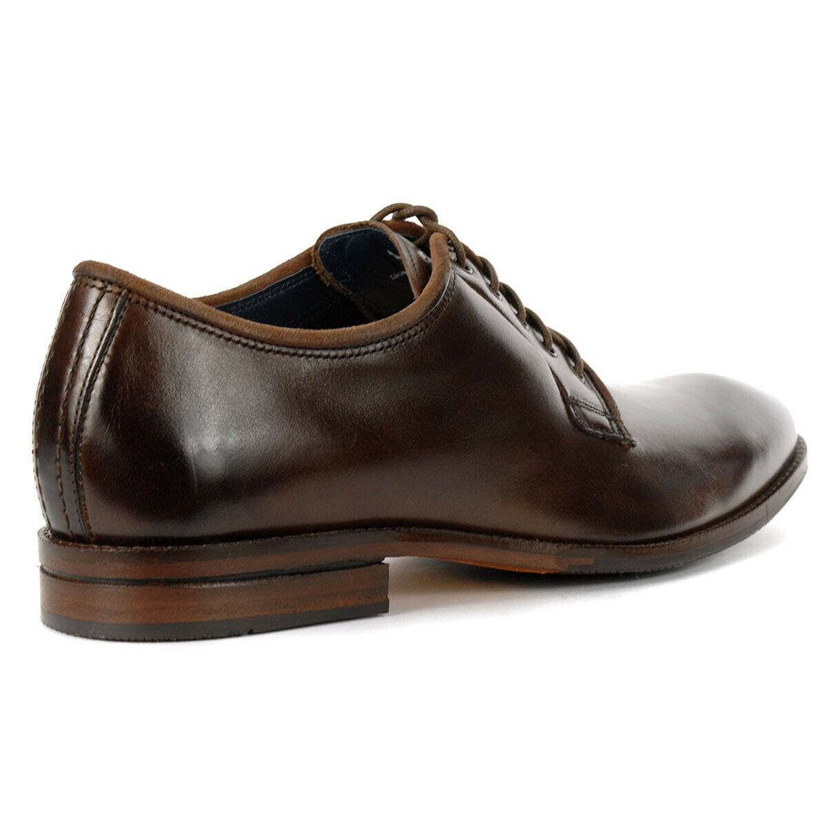 コールハーン　 Men's Warner Grand Postman Oxford Chestnut Leather Shoes C29030 新品箱入り　未使用品　Size 9