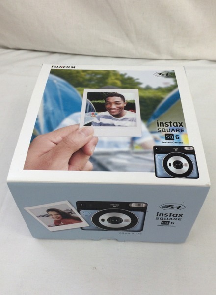 富士フイルム チェキ instax SQUARE SQ 6 アクア ブルー インスタント