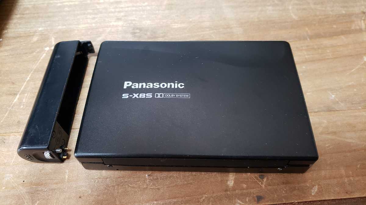 Panasonic RQ-S33 ポータブルカセットプレーヤー◆ジャンク品 単3電池ケース付_画像1